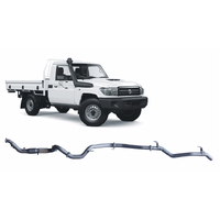 Redback Extreme Duty Exhaust to suit Toyota Landcruiser 79 Series Single Cab (03/2007 - 10/2016)