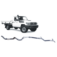 Redback Extreme Duty Exhaust to suit Toyota Landcruiser 79 Series Single Cab (03/2007 - 10/2016)