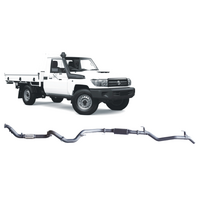 Redback Extreme Duty Exhaust to suit Toyota Landcruiser 79 Series Single Cab (03/2007 - 10/2016)