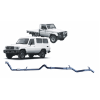 Redback Extreme Duty Exhaust to suit Toyota Landcruiser 75/78 Series 4.2L 1HZ (01/1990 - 09/1999)