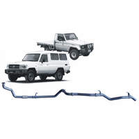 Redback Extreme Duty Exhaust to suit Toyota Landcruiser 75/78 Series 4.2L 1HZ (01/1990 - 09/1999)