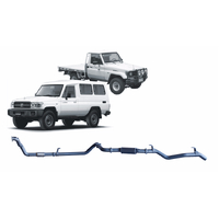 Redback Extreme Duty Exhaust to suit Toyota Landcruiser 75/78 Series 4.2L 1HZ (01/1990 - 09/1999)