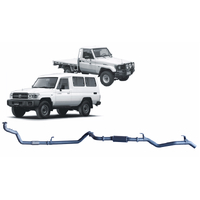 Redback Extreme Duty Exhaust to suit Toyota Landcruiser 75/78 Series 4.2L 1HZ (01/1990 - 09/1999)