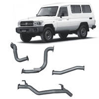 Redback Extreme Duty Exhaust to suit Toyota Landcruiser 78 Series Troop Carrier (11/2016 - on)