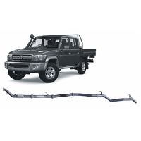 Redback Extreme Duty Exhaust to suit Toyota Landcruiser 79 Series Double Cab (01/2012 - 10/2016)