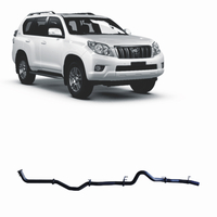 Redback Extreme Duty Exhaust to suit Toyota Prado 150 Series (08/2015 - on)