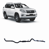 Redback Extreme Duty Exhaust to suit Toyota Prado 150 Series (08/2015 - on)