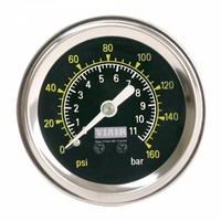 Bushranger Viair Single Needle Gauge, 1.5"