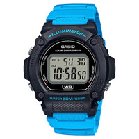Casio W219H-2A2 Black/Blue Watch