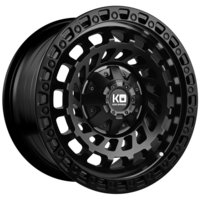 King Wheels 4X4 Zombie Satin Black Alloy Wheels - 17x9 6/139.7 12P