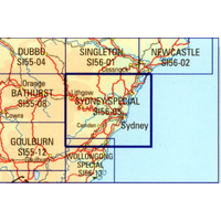Sydney Special SI56-05 1:250,000 Natmap