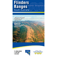 Flinders Ranges Map by Carto Graphics
