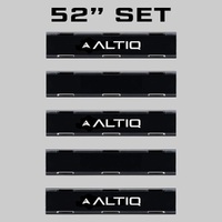 Altiq Single Row Light Bar - Blackout Covers 52"