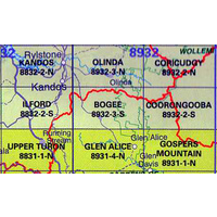 Bogee 8932-3-S NSW Topographic Map