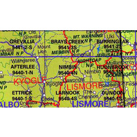 Nimbin 9540-4-N NSW Topographic Map