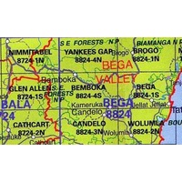 Bemboka 8824-4-S NSW Topographic Map