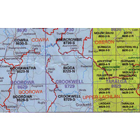 Bigga 8729-N NSW Topographic Map