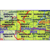 Bindook 8929-4-S NSW Topographic Map