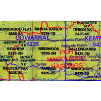 Birdwood 9335-2-N NSW Topographic Map
