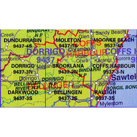 Brooklana 9437-2-N NSW Topographic Map