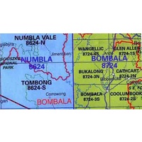 Bukalong 8724-3-N 1:25,000 Scale Topographic Map - Printed