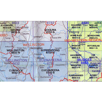 Burrendong 8732-N NSW Topographic Map - Printed
