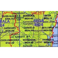 Candelo 8824-3-N NSW Topographic Printed Map