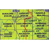 Coolumbooka 8724-2-S NSW Topographic Map