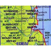 Eden 8823-1-N NSW Topographic Map