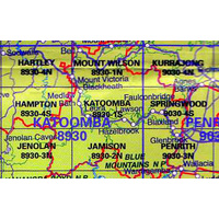 Katoomba 8930-1-S NSW Topographic Map Printed