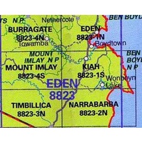 Kiah 8823-1S NSW Topographic Map