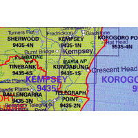 Kundabung 9435-1-S  LPI  Map