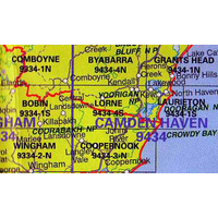 Lorne 9434-4-S NSW Topographic Printed Map