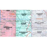 Nyngan 8334-N NSW Topographic Map - Printed