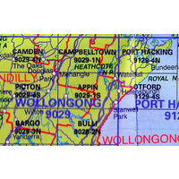 Otford 9129-4-S NSW Topographic Printed Map