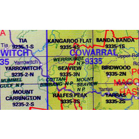 Seaview 9335-3-N  NSW Topographic Map - Printed