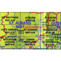 St. Albans 9031-2-N NSW Topographic Map
