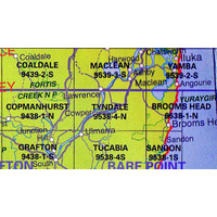Tyndale 9538-4-N NSW Topographic Map
