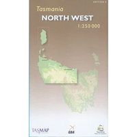 North West Tasmania Map Tasmap