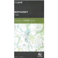 Bathurst TS06 1:50,000 Scale Topographic Tasmap