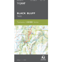 Black Bluff TK05 1:50,000 Scale Topographic Tasmap
