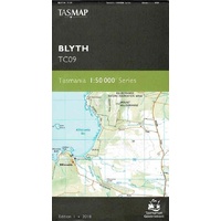 Blyth TC09 1:50,000 Topographic Scale Tasmap