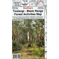 Toolangi Black Range Rooftop Forest Activities Map