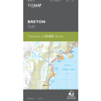 Breton TL07 1:50,000 Scale Topographic Tasmap