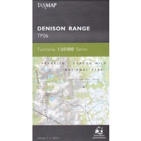 Denison Range TP06 1:50,000 Scale Tasmap