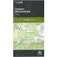 Fossey Mountains TK06 1:50,000 Scale Tasmap