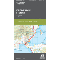 Frederick Henry TQ09 1:50,000 Scale Topographic Tasmap
