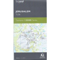 Jerusalem TL06 1:50,000 Scale Topographic Tasmap