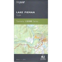 Lake Pieman TL04 1:50,000 Scale Topographic Tasmap