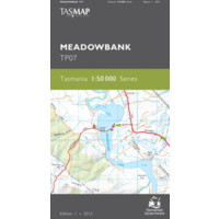Meadowbank TP07 1:50,000 Scale Topographic Tasmap